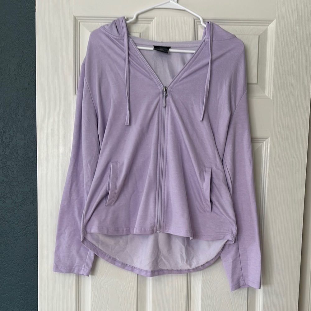 32 Degrees Purple Relaxed Hoodie Sweatshirt